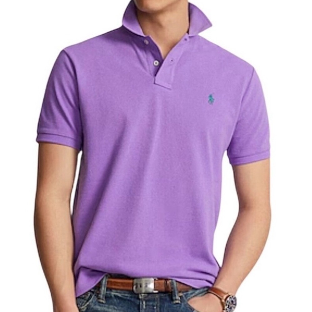 POLO Ralph Lauren | Men’s Light Purple Polo Shirt size XXL Golf Preppy Cotton